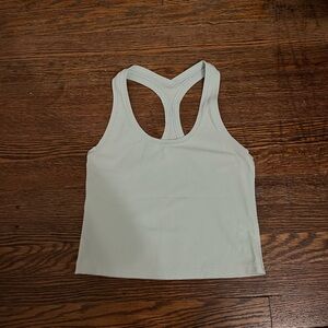 Lulu Nulu Light Blue Racerback Tank Top